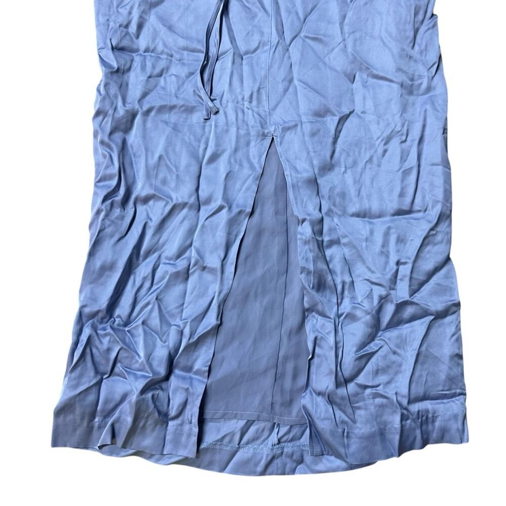 ASTR Robin Cutout Midi Skirt Blue Size Medium - Picture 4 of 9